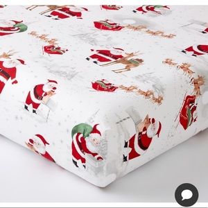 Pottery barn Christmas crib sheets